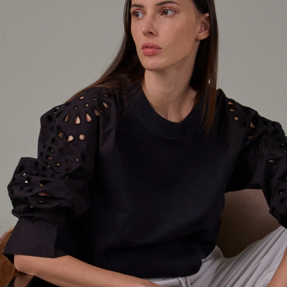 Thakoon eyelet sweater